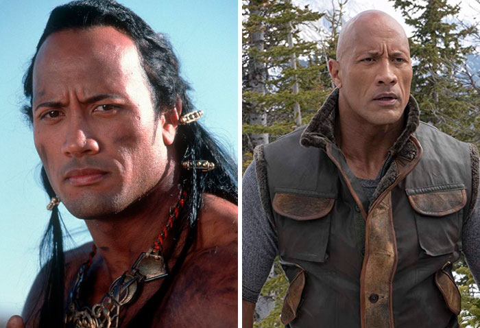 Dwayne Johnson: The Mummy Returns (2001) — Jumanji: The Next Level (2019)