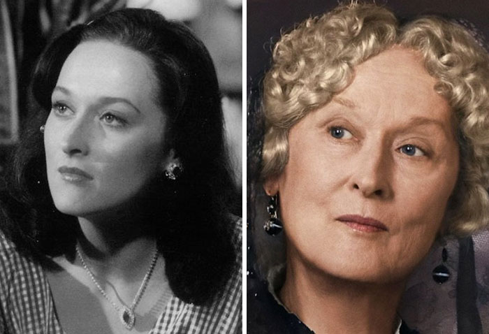 Meryl Streep: Julia (1977) — Little Women (2019)