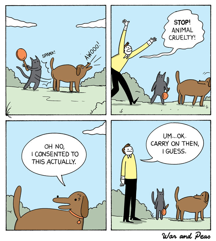 Funny-Comics-War-And-Peas