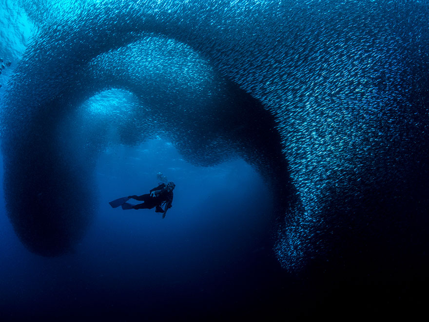 2nd Place - George Kuo-Wei Kao - Novice Wide Angle Category - "The Blue Arch"