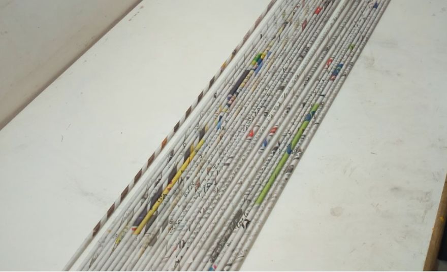 I Created A Bowl From Newspaper I Created A Bowl From Newspaper