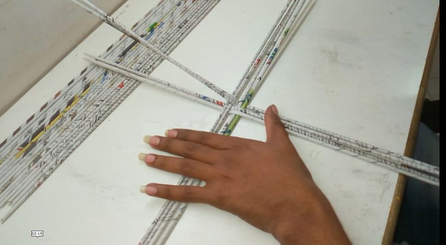 I Created A Bowl From Newspaper I Created A Bowl From Newspaper