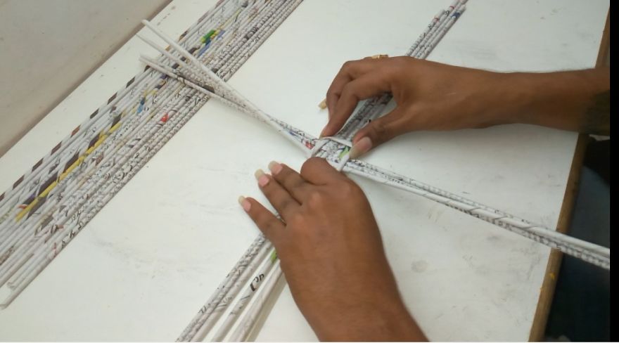 I Created A Bowl From Newspaper I Created A Bowl From Newspaper