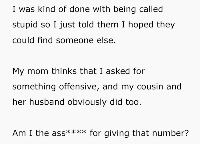 Parents Get Mad At Woman After She Asks $35/Hour To Babysit Their 3 Children Parents Get Mad At Woman After She Asks $35/Hour To Babysit Their 3 Children