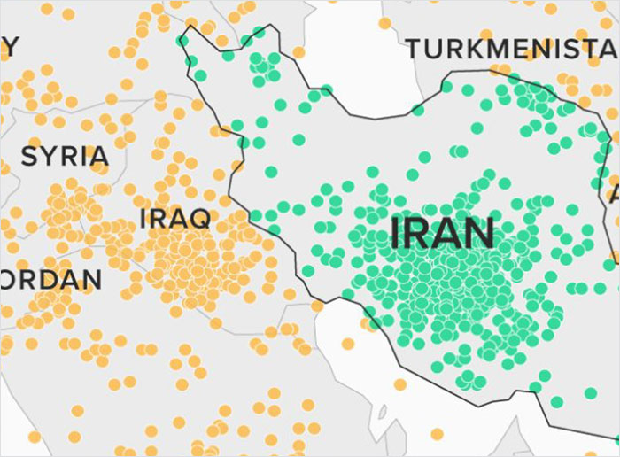Americans Were Asked To Find Iran On The Map, And Some Of Them Pointed At USA Americans Were Asked To Find Iran On The Map, And Some Of Them Pointed At USA