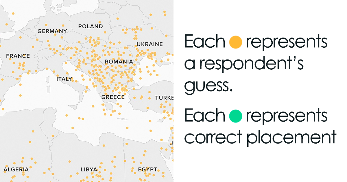 Americans Were Asked To Find Iran On The Map, And Some Of Them Pointed At USA