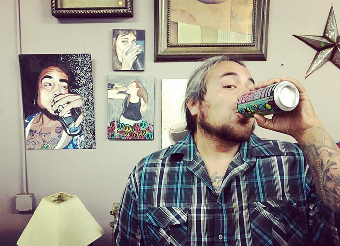 I Walked Into A Thrift Store In Sacramento, Ca, And Found A Painting Of Myself That Had Been Donated From A Small Gallery Closing Years Previously