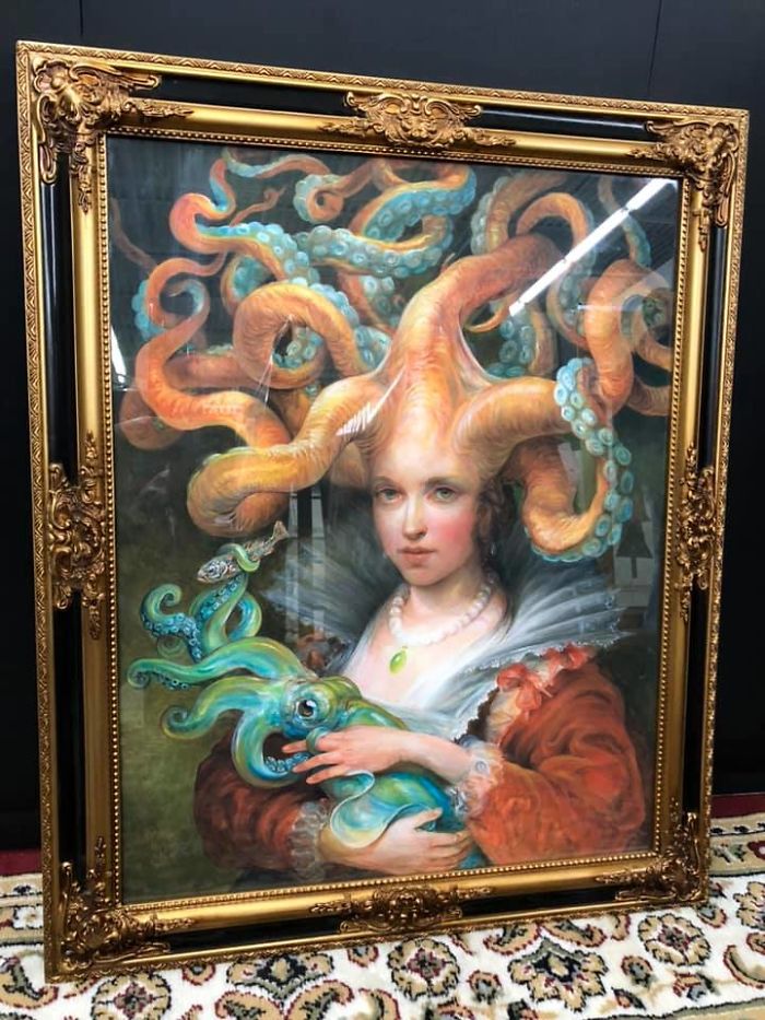 First Post Since Joining. Husband Said He’d Buy It For Me If I’d Hang It In The Living Room. It Didn’t Come Home With Me