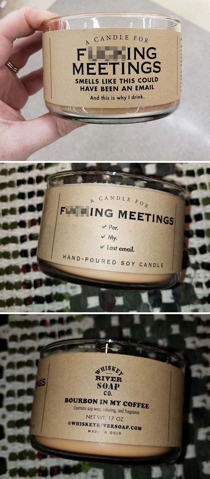 I Don't Know A Single Person That Doesn't Need This Candle! Found At Value Village In Woodinville, WA