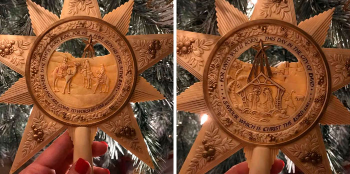 This Star Graced My Parents Tree For As Long As I Can Remember. It Was Always My Favorite Decoration