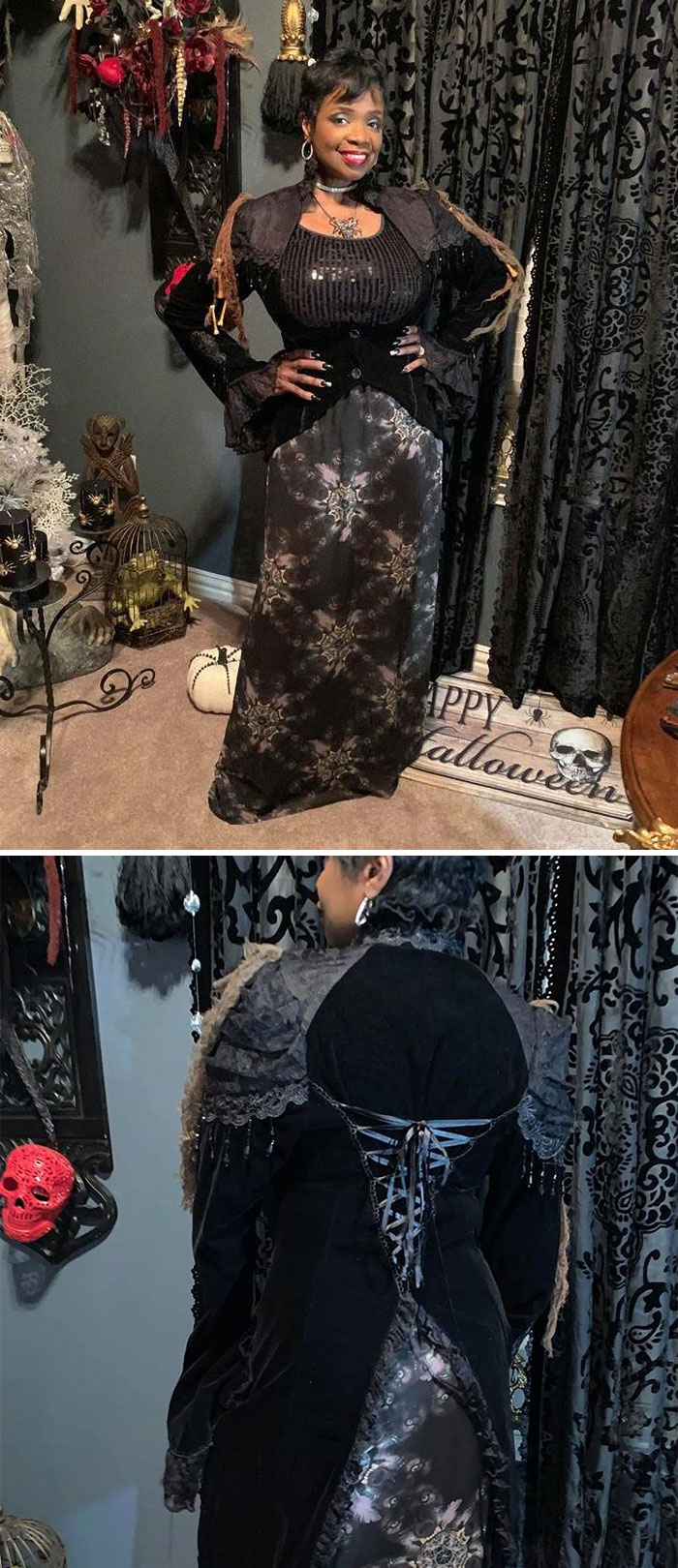 Got This Skirt From Local Thrift Store $1.99. Look Closely At The Print