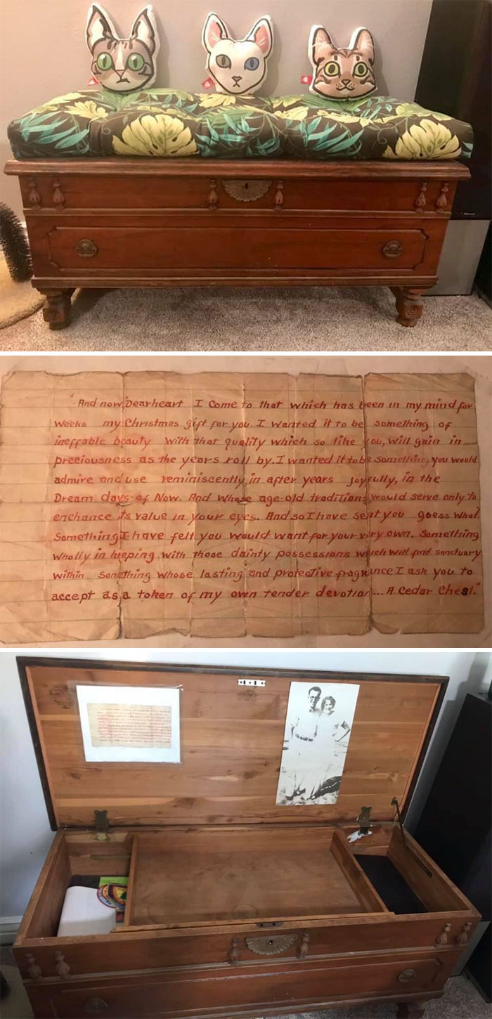 In The Late 70s I Was Given My Maternal Grandmother’s Cedar Chest, Which Had Been A Gift To Her From My Grandfather. When My Mom Died In Late 2016, I Inherited My Grandmother’s Photo Albums