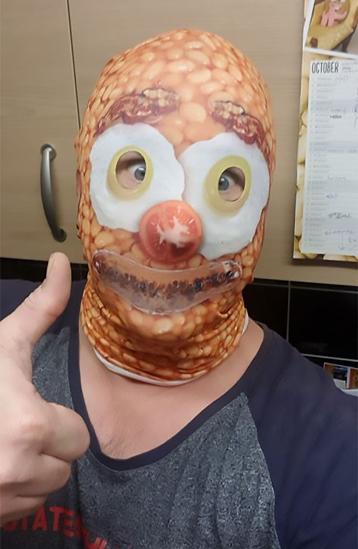 Super Warm While Riding To Work, Got A Few Strange Looks Though, Unsure As To Why. Carers Together Chazza Shop, Chandlers Ford, UK For One Whole Full English £1