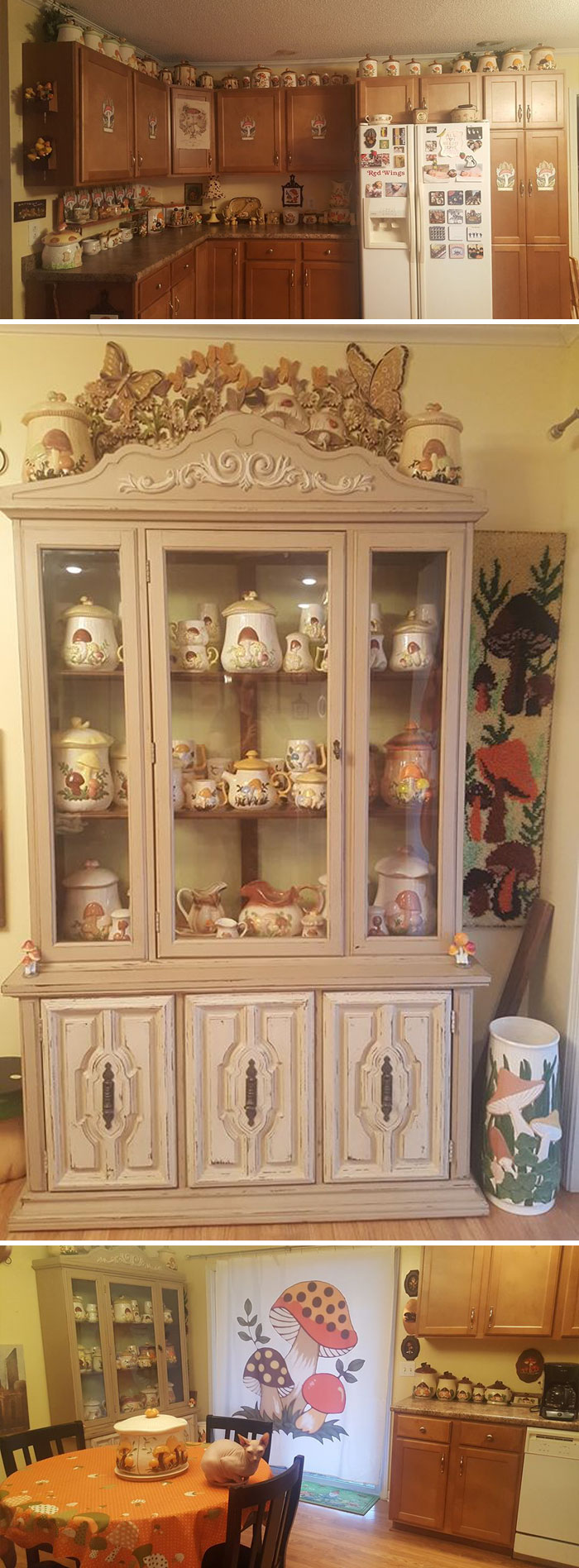 I Wanted To Take A Moment To Share My Retro Mushroom Kitchen Collection