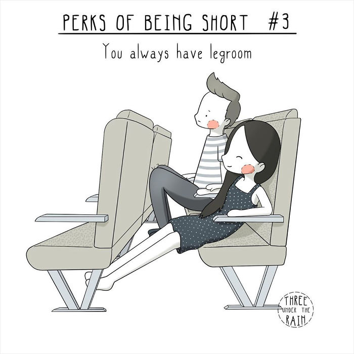 5-Foot-Tall Artist Illustrates What Being Short Is Like In 15 Wholesome Pics 5-Foot-Tall Artist Illustrates What Being Short Is Like In 15 Wholesome Pics