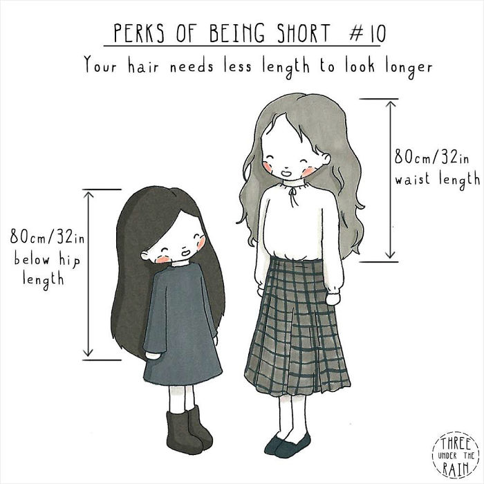 5-Foot-Tall Artist Illustrates What Being Short Is Like In 15 Wholesome Pics 5-Foot-Tall Artist Illustrates What Being Short Is Like In 15 Wholesome Pics