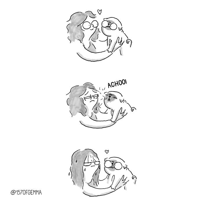 "Living With My Pug Mochi"