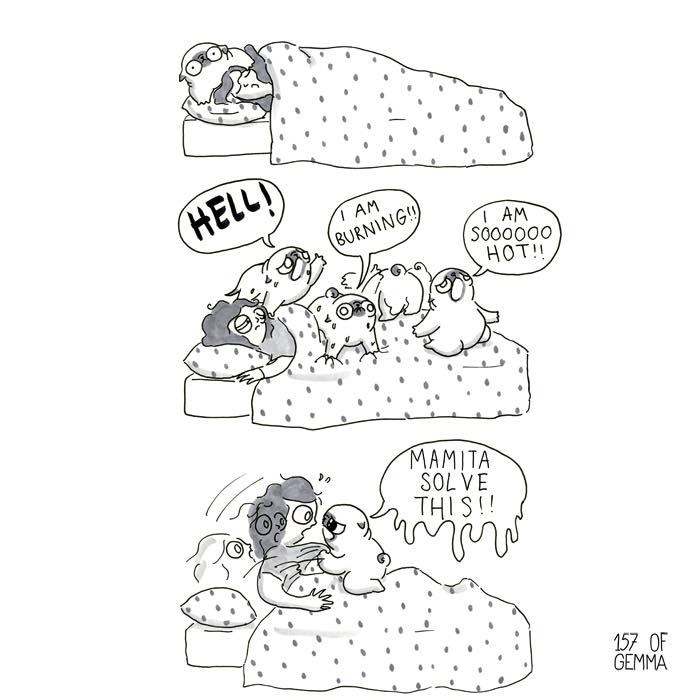 "Living With My Pug Mochi"