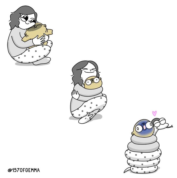 "Living With My Pug Mochi"