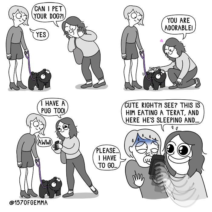 "Living With My Pug Mochi"