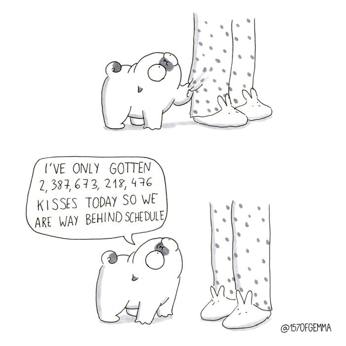 "Living With My Pug Mochi"