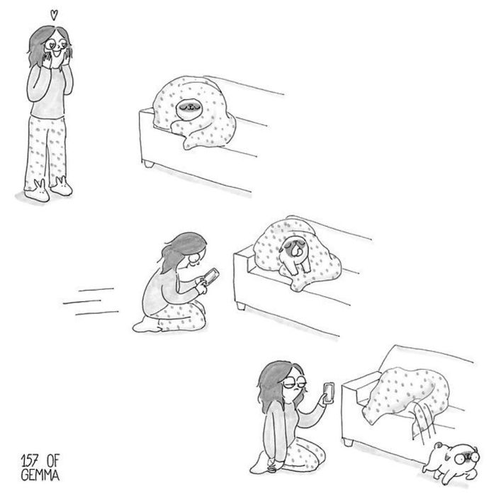 "Living With My Pug Mochi"