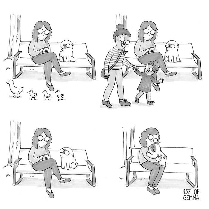 "Living With My Pug Mochi"