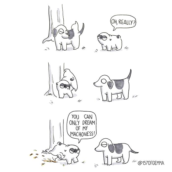 "Living With My Pug Mochi"