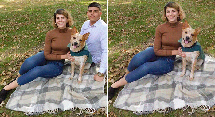 Woman On Twitter Is Asking For $10 To Edit Out Your Ex From Photos And People Post The Results