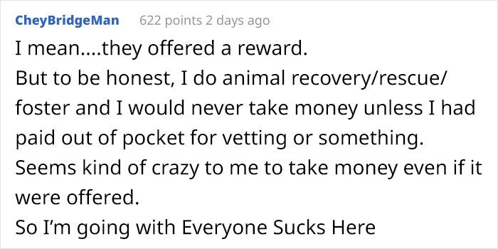 Guy Finds Lost Cat, Brings It To Its Owners, Asks For $500 Promised Reward, Gets Sneered At And Judged Guy Finds Lost Cat, Brings It To Its Owners, Asks For $500 Promised Reward, Gets Sneered At And Judged