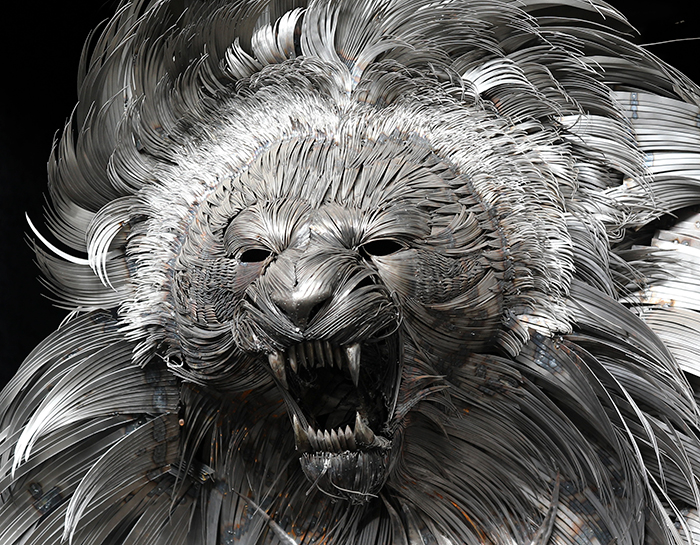 2 Years And 20,000 Welded Steel Pieces Later, I’ve Completed My Project Which Symbolizes The Threat Of Climate Change