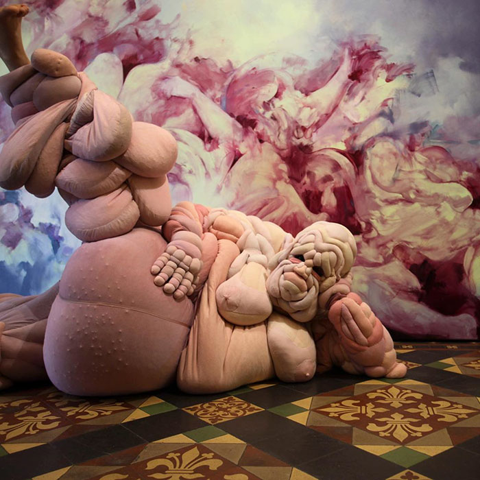 Artist Creates Squishy Flesh Suits And It's Definitely Not For Everyone (19 Pics)
