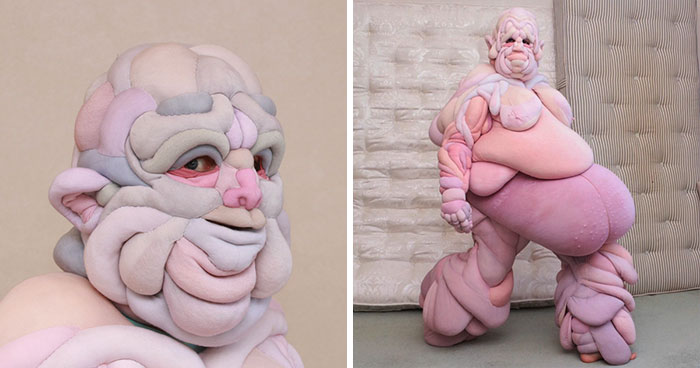 Artist Creates Squishy Flesh Suits And It’s Definitely Not For Everyone (19 Pics)