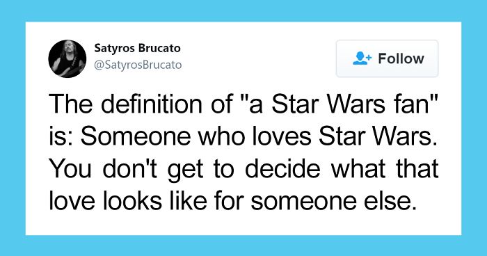 Obnoxious Star Wars Fandom “Gatekeeper” Is Told Off By The Co-Writer Of Star Wars Books