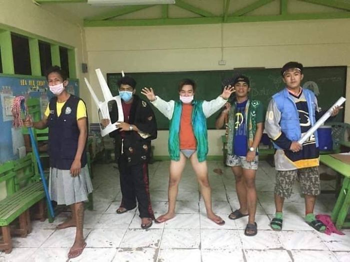 Taal-Volcano-Evacuation-Filipinos-Donated-Clothes-Positive