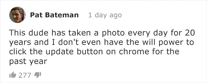 Guy Takes Selfies Every Day For 20 Years, Shows How Subtle Changes Create A Big Difference At The End Guy Takes Selfies Every Day For 20 Years, Shows How Subtle Changes Create A Big Difference At The End