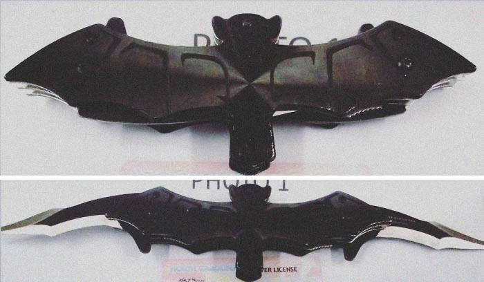 At First, It Looked Like A Harmless Inanimate Bat, And Then Pfloof!!! It Was A Batarang!