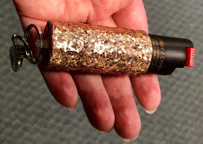 Verified Shakespeare Got It Right When He Said “All That Glitters Is Not Gold” And That’s Especially True For The Passenger Who Brought This Pepper Spray To The Security Checkpoint