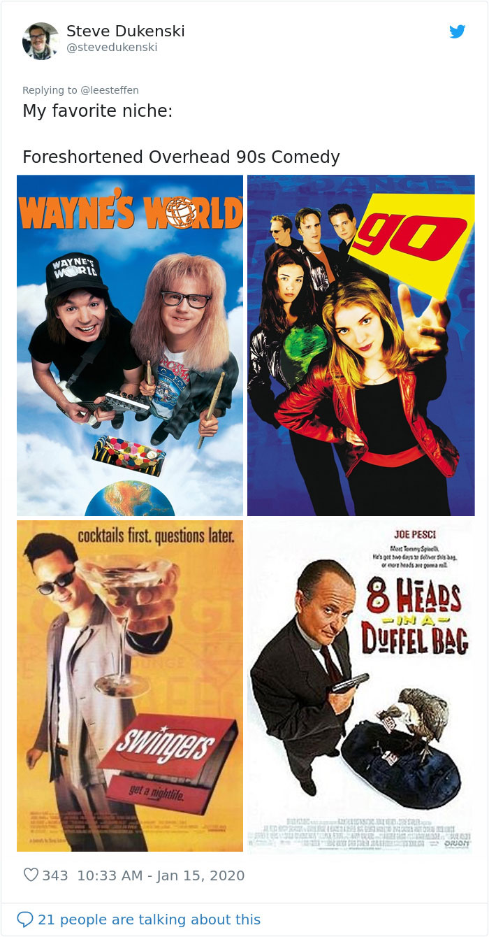 Twitter Thread Shows There's 20 Types Of Movie Posters And Now We Can't Unsee Them