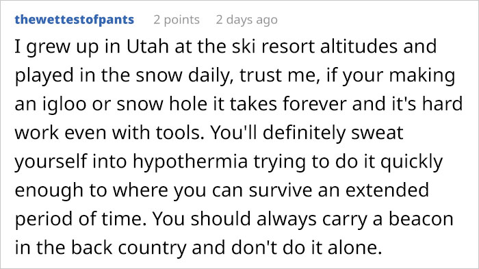 Teen Went Hiking In The Mountains But Got Stuck For 30 Hours, Used Every Trick In The Book To Survive The Harsh Cold