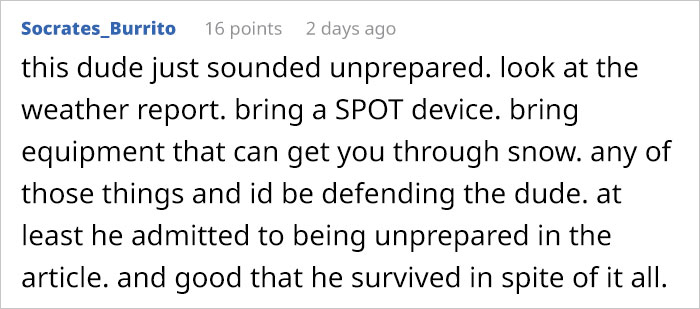 Teen Went Hiking In The Mountains But Got Stuck For 30 Hours, Used Every Trick In The Book To Survive The Harsh Cold