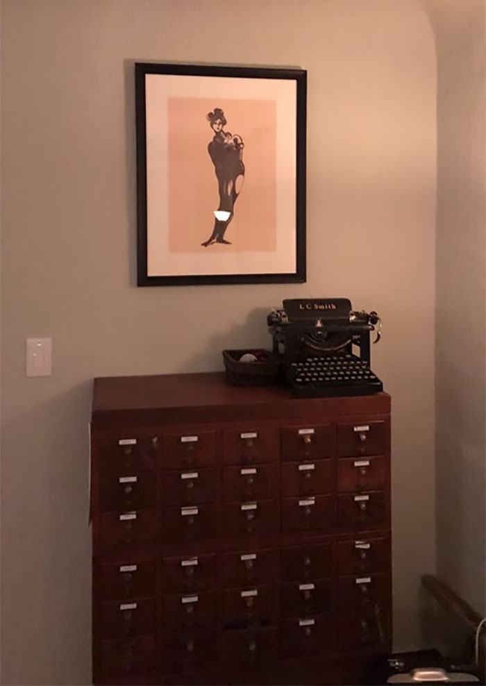 Imagine Me, A Total Book Nerd, Driving Through An Alley In Minneapolis, About 10 Years Ago. I Saw A Woman, Working In Her Garage, With At Least 4 Library Card Catalogs Just Sitting There. I Drive By Again, Like A Stalker. Then I Park My Car And *casually* Walk Down The Alley