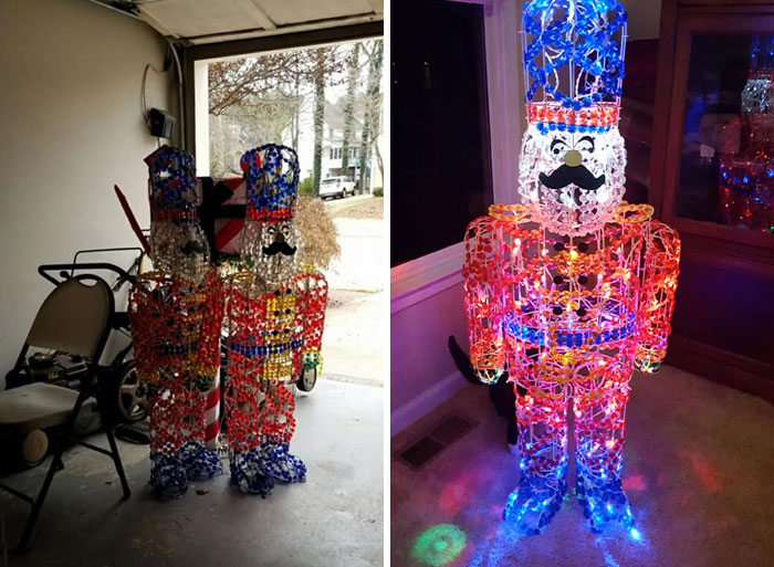 Lder Lady Was Hauling These Out Of Her Garage. I Stopped To Help, I Thought She Needed Help To Get Them In Her Car...she Was Going To Drag Them To The Curb!