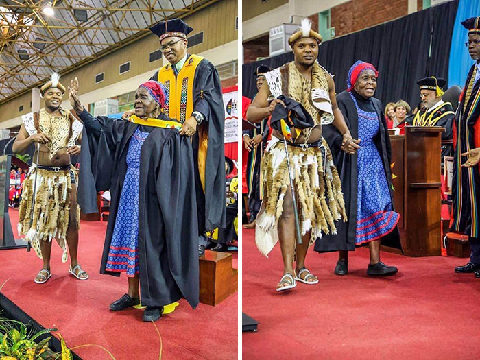 This Guy Asked The University To Bestow His Degree On His Great-Grandmother, Because She Worked Her Fingers Off To Make It Possible For Him