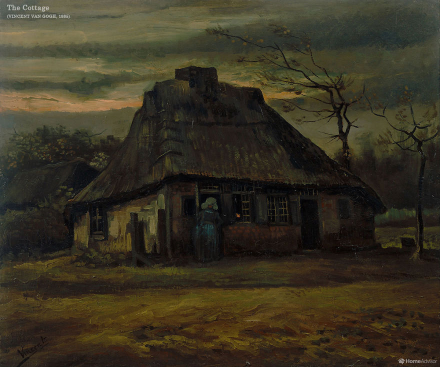 8 Buildings From Famous Paintings Come To Life In These Real-Life Renderings By A Real Estate Agency