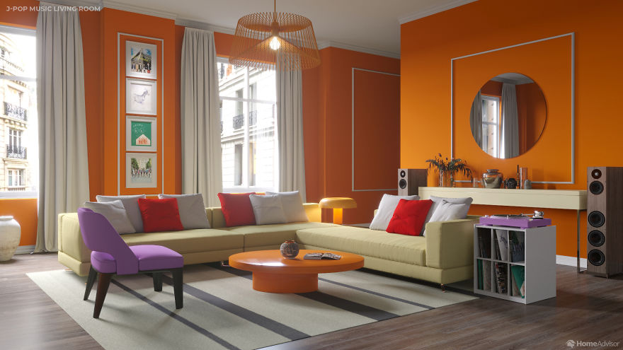 Designers Color A Room Based On A Music Genre, Described By People Who Can 'See Music's Colors' Designers Color A Room Based On A Music Genre, Described By People Who Can 'See Music's Colors'