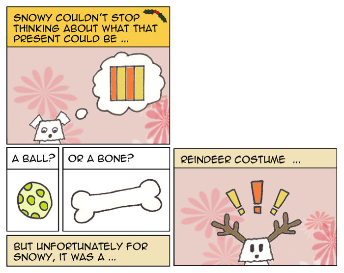 Christmas And Birthday Card