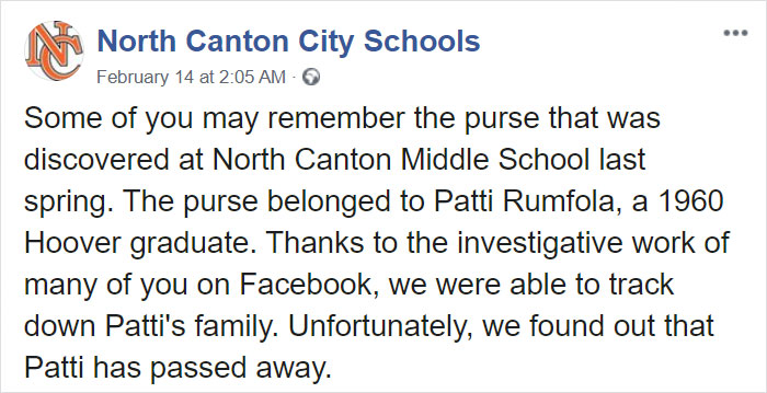 A School Found A Purse That Was Lost Back In The 50s, And It's Like A Time Capsule For People Of The Generation