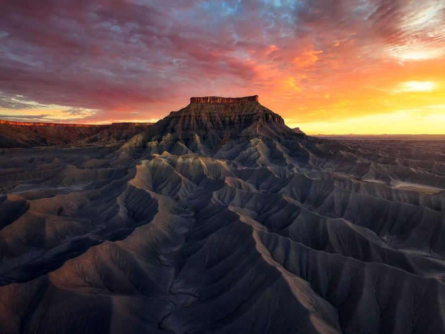 North Caineville Mesa, Capitol Reef National Park, Utah, USA By Armand Sarlangue