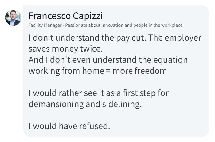 Woman Asks People If They Would Agree To 10% Pay Cut If They Could Work From Home, Here's How They Responded